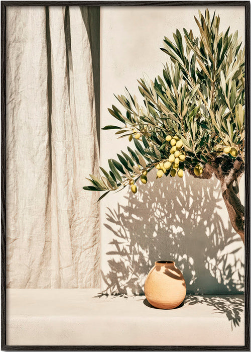 Botanical print olive branch de