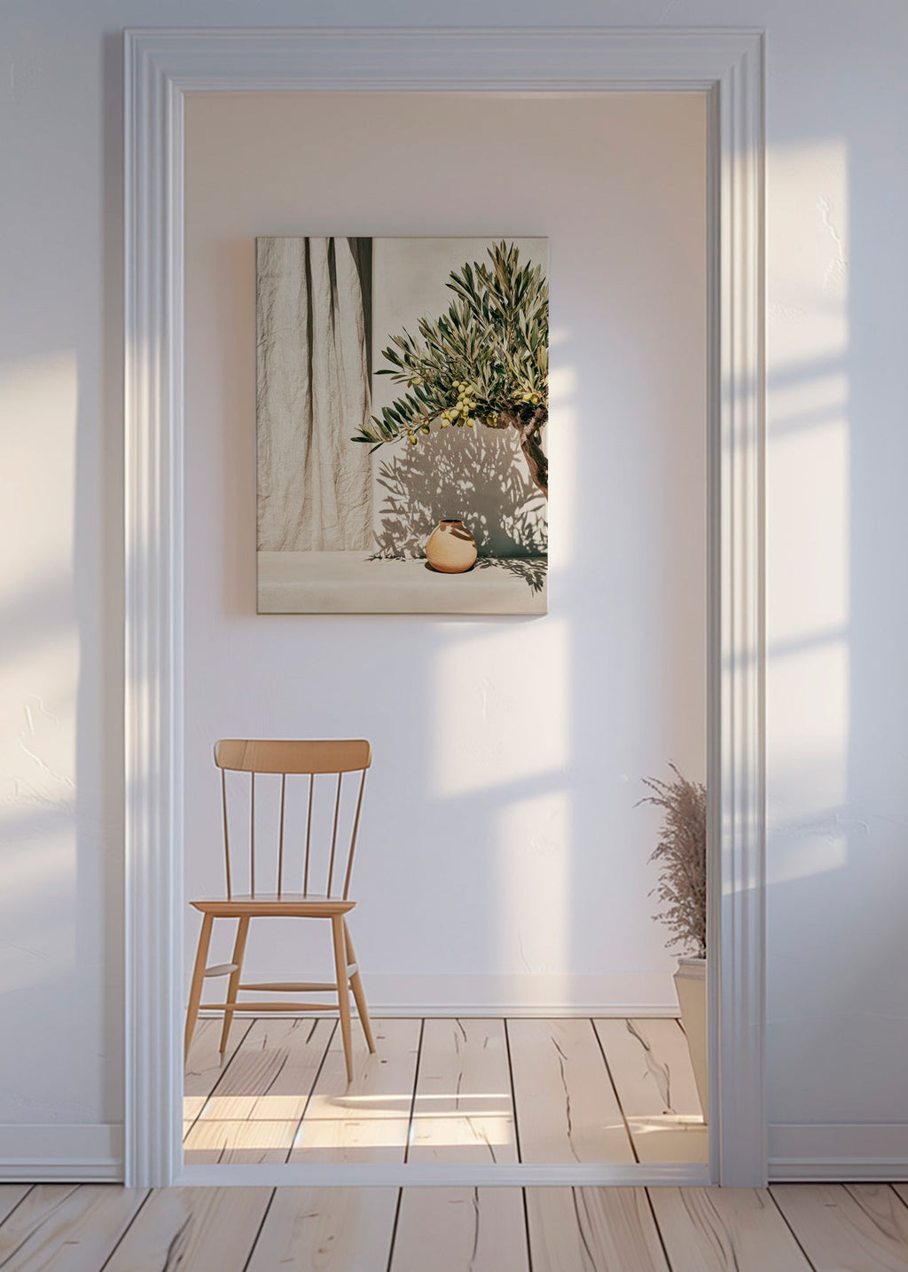 Botanical print olive branch de