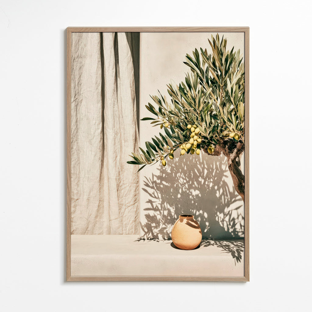Botanical print olive branch de