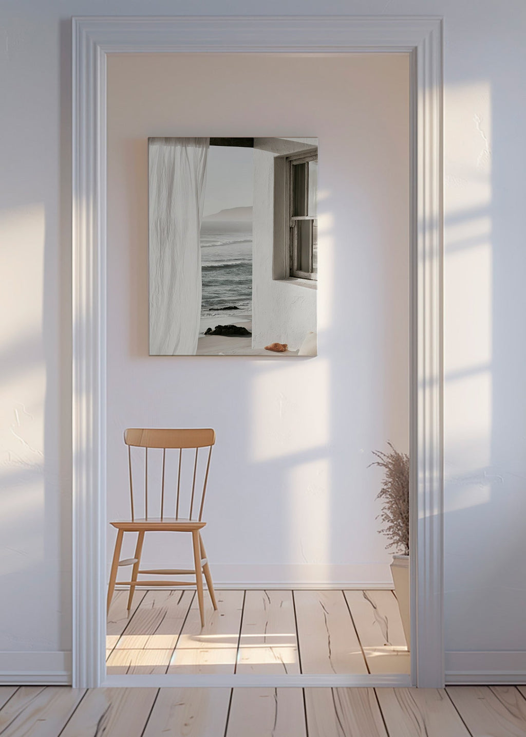 Landschaftsfoto: Fenster zum Meer