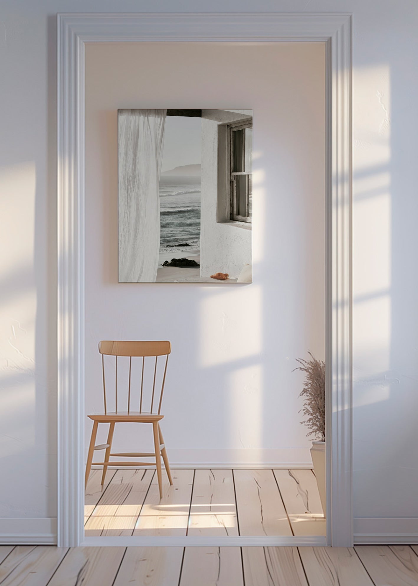 Landschaftsfoto: Fenster zum Meer