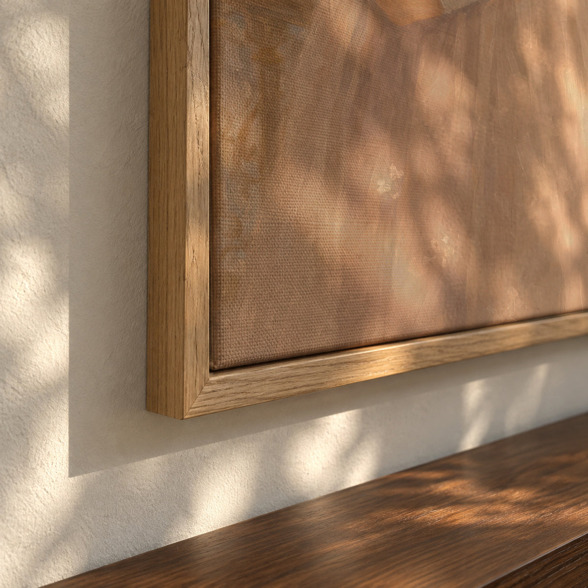 Ivory Ballroom - Framed canvas detail
