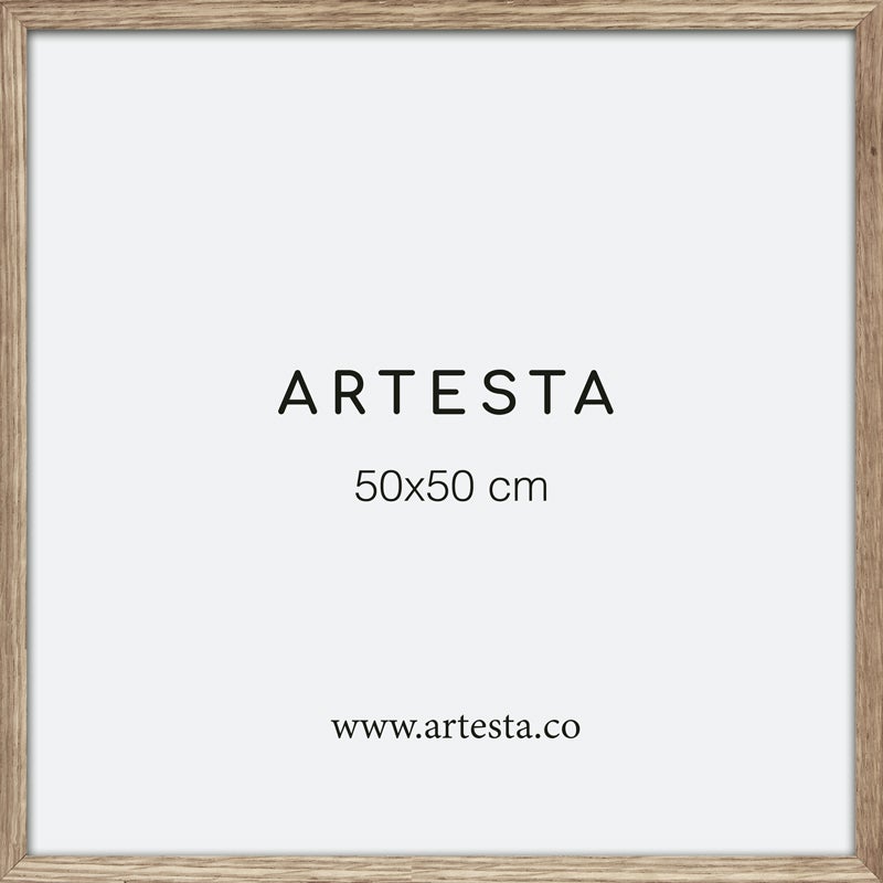 Bilderrahmen Eichenholzfarben 50x50cm