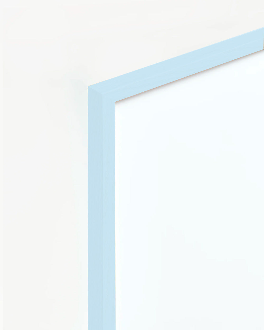 Rahmen pastellblau 50x70