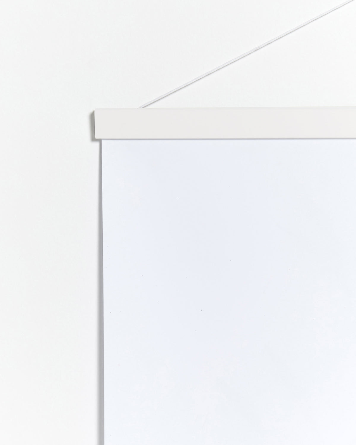 Posterleiste Magnetisch weiß 30cm