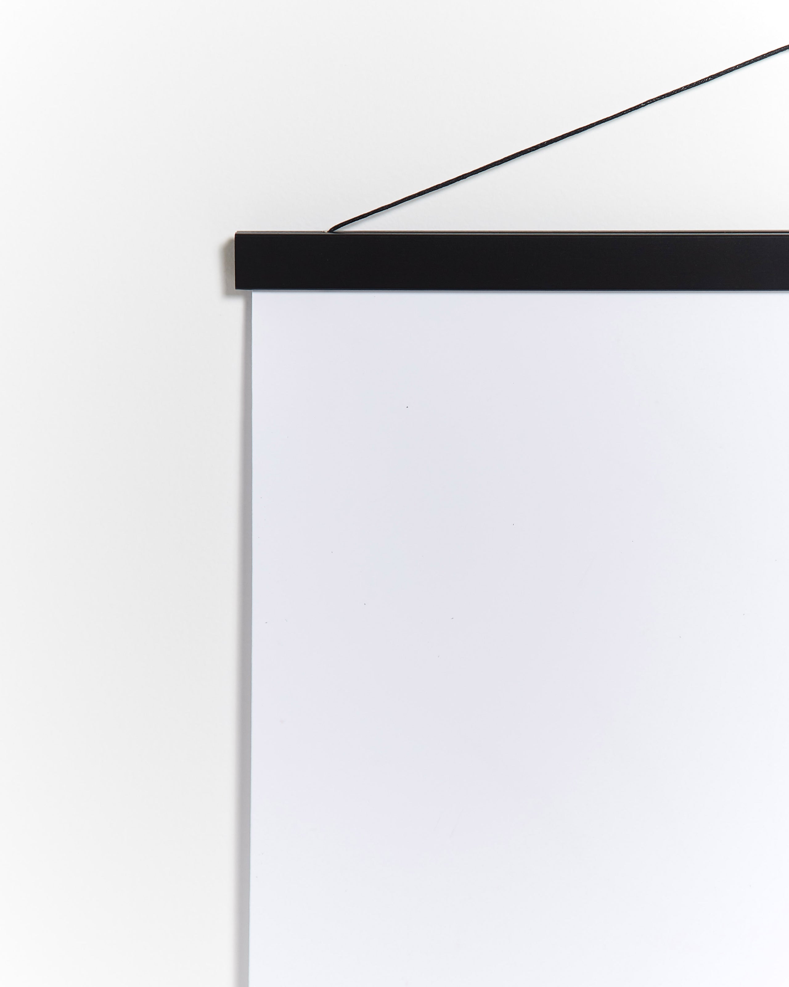 Posterleiste Magnetisch schwarz 20cm