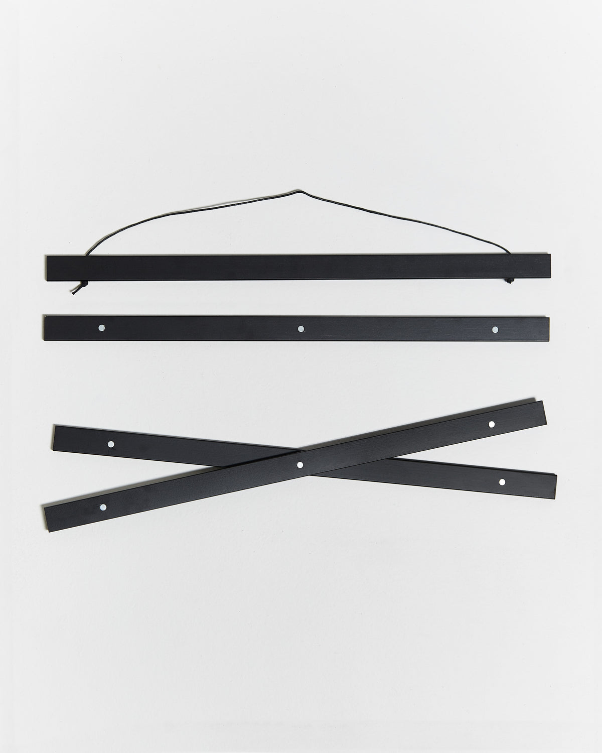 Posterleiste Magnetisch schwarz 30cm