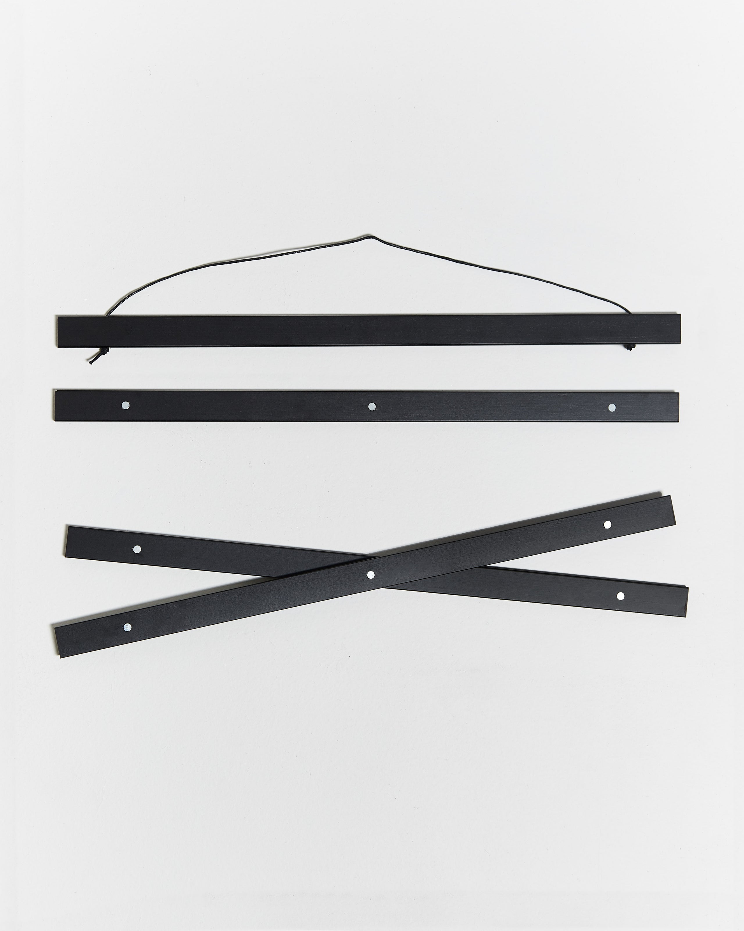 Posterleiste Magnetisch schwarz 30cm